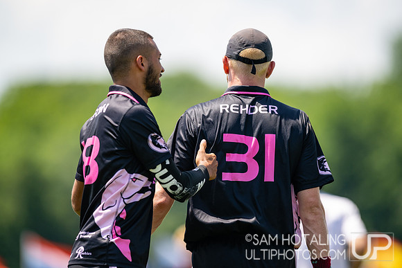 Mooncatchers vs Seattle Sockeye in quarterfinals at World Ultimate Club Championships