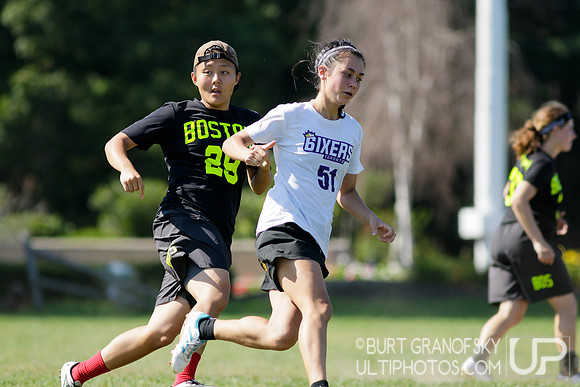 Sunday Action -- 2017 USAU Northeast Regionals