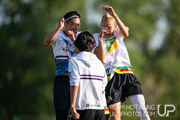 Color of Ultimate pickup showcase game at International Club Championships at Aurora Sports Park