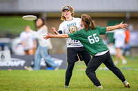 Haverford/Bryn Mawr Sneetches vs Mount Holyoke Daisy Chain in quarterfinals at USAU D-III College Championships