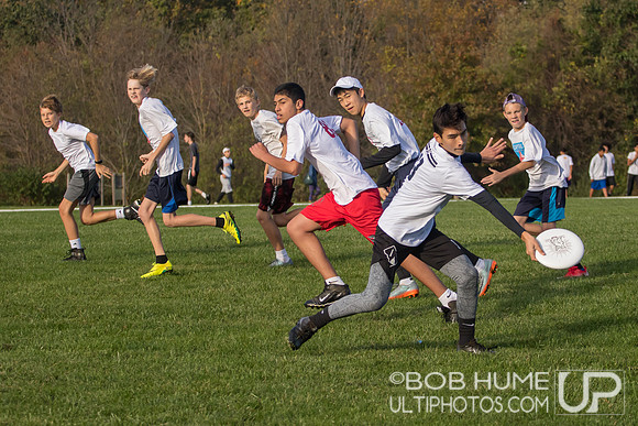 Fairfax Ultimate High School Tournament, Lake Fairfax Park VA, Oct 28, 2017