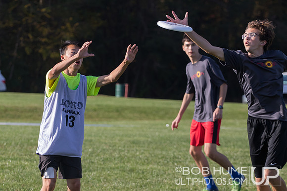 Fairfax Ultimate High School Tournament, Lake Fairfax Park VA, Oct 28, 2017