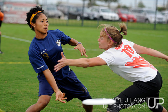 USA Ultimate Nationals Championships 2013 - Scandal vs Capitals Quarters game