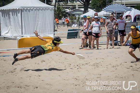 WFDF 2017 World Championships of Beach Ultimate © 2017 Robert E