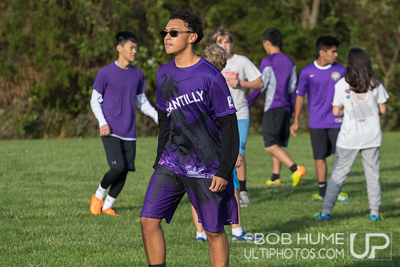 Fairfax Ultimate High School Tournament, Lake Fairfax Park VA, Oct 28, 2017