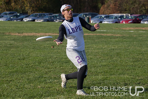 Fairfax Ultimate High School Tournament, Lake Fairfax Park VA, Oct 28, 2017