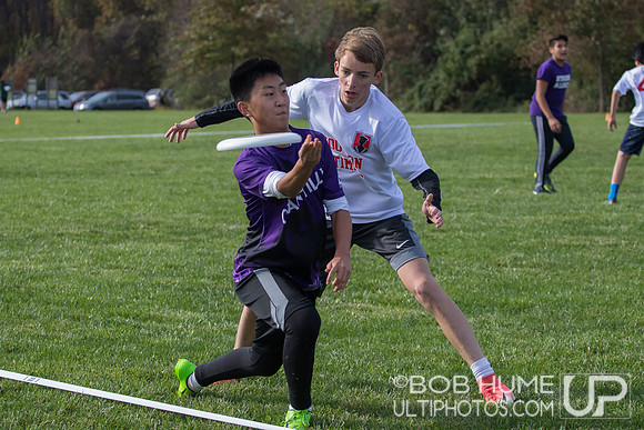 Fairfax Ultimate High School Tournament, Lake Fairfax Park VA, Oct 28, 2017