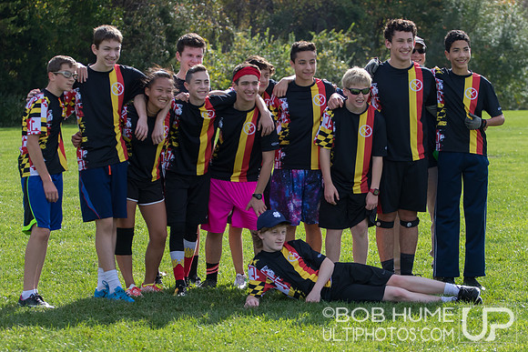 Fairfax Ultimate High School Tournament, Lake Fairfax Park VA, Oct 28, 2017