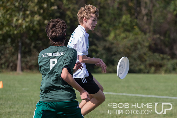 Fairfax Ultimate High School Tournament, Lake Fairfax Park VA, Oct 28, 2017