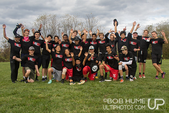Fairfax Ultimate High School Tournament, Lake Fairfax Park VA, Oct 28, 2017