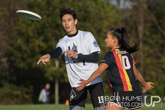 Fairfax Ultimate High School Tournament, Lake Fairfax Park VA, Oct 28, 2017