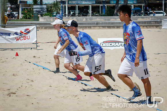 WFDF 2017 World Championships of Beach Ultimate © 2017 Robert E
