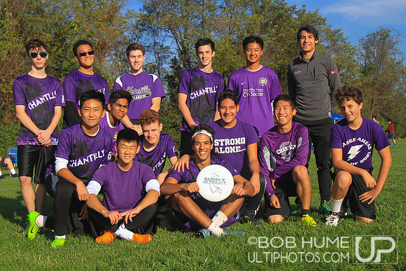 Fairfax Ultimate High School Tournament, Lake Fairfax Park VA, Oct 28, 2017