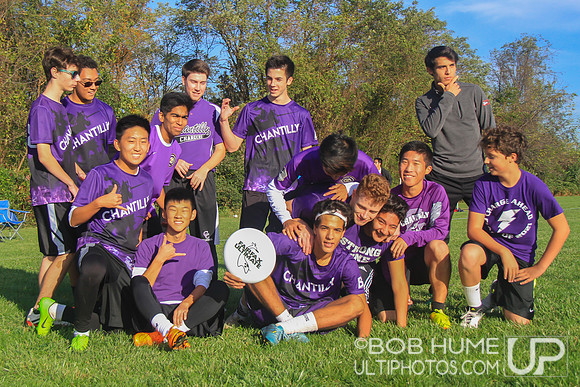 Fairfax Ultimate High School Tournament, Lake Fairfax Park VA, Oct 28, 2017