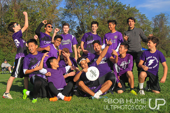 Fairfax Ultimate High School Tournament, Lake Fairfax Park VA, Oct 28, 2017