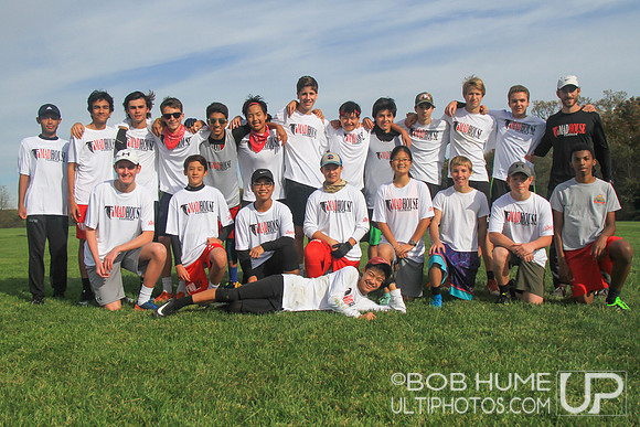 Fairfax Ultimate High School Tournament, Lake Fairfax Park VA, Oct 28, 2017