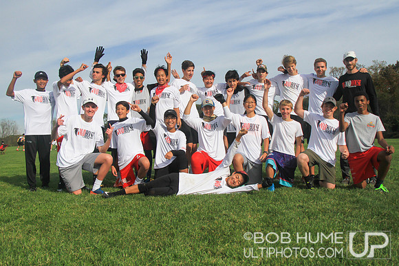 Fairfax Ultimate High School Tournament, Lake Fairfax Park VA, Oct 28, 2017
