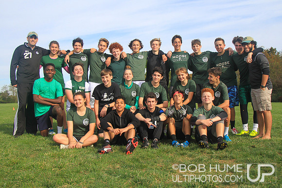 Fairfax Ultimate High School Tournament, Lake Fairfax Park VA, Oct 28, 2017