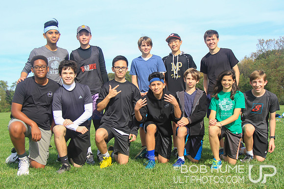 Fairfax Ultimate High School Tournament, Lake Fairfax Park VA, Oct 28, 2017
