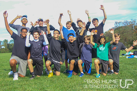 Fairfax Ultimate High School Tournament, Lake Fairfax Park VA, Oct 28, 2017