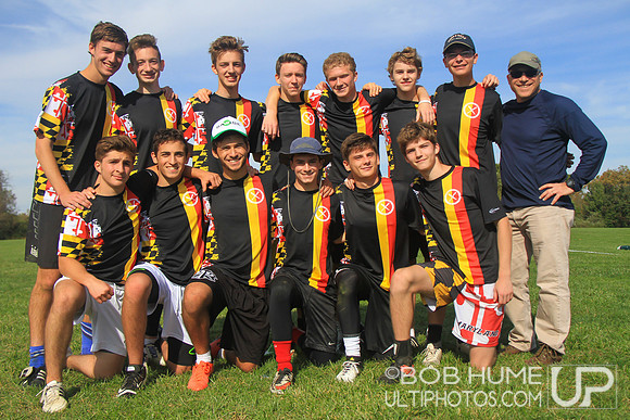 Fairfax Ultimate High School Tournament, Lake Fairfax Park VA, Oct 28, 2017