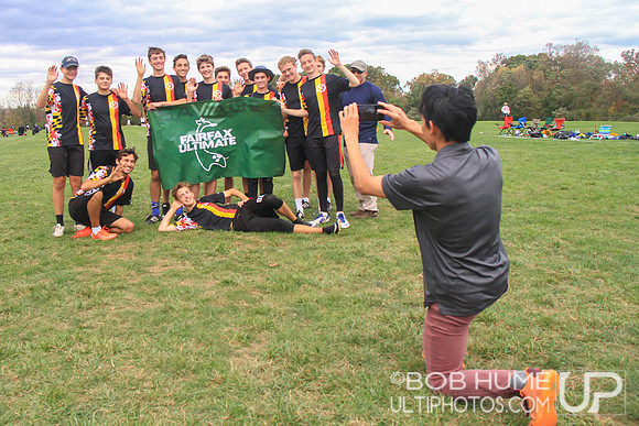 Fairfax Ultimate High School Tournament, Lake Fairfax Park VA, Oct 28, 2017