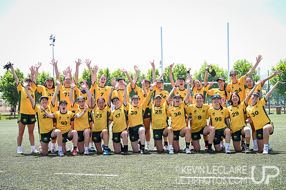 Australia Women's U24 Team Photo - WU24 Monday