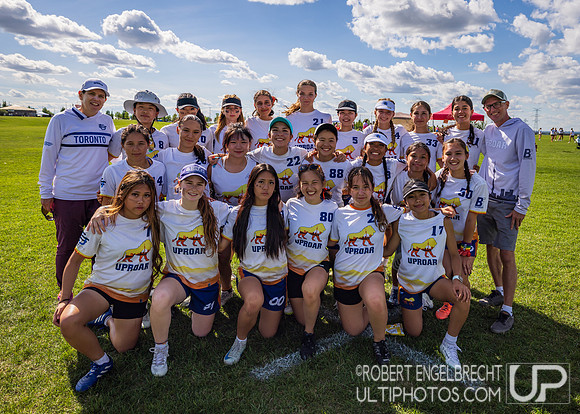 Uproar - Team Photo . Edmonton, AB: Canadian Ultimate Juniors Ch