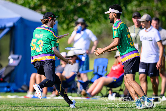 Men’s pool play during International Club Championships at Aurora Sports Park