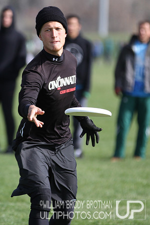Sunday Action - USA Ultimate 2014 College Division I Ohio Valley Regional Tournament