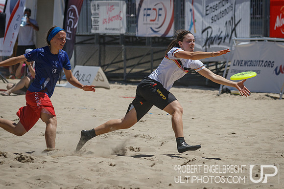 WFDF 2017 World Championships of Beach Ultimate © 2017 Robert E