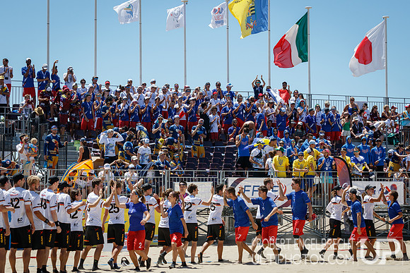WFDF 2017 World Championships of Beach Ultimate © 2017 Robert E