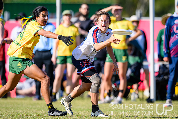 Pool play during World Ultimate Championships at Runaway Bay Precinct
