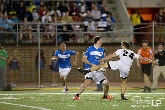 MLU Spinners vs. Current