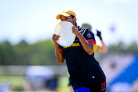 Women’s semifinals during World Ultimate Championships at Runaway Bay Sports Precinct