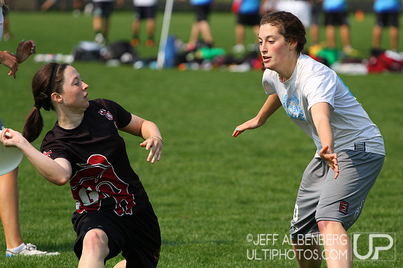 Saturday Women's division action from 2012 College Nationals