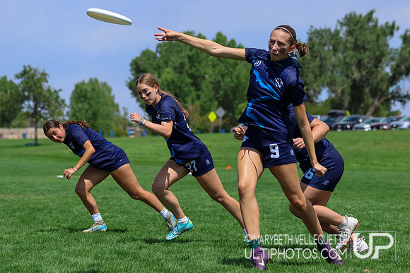Saturday action at the USA Ultimate Youth Club Championships in