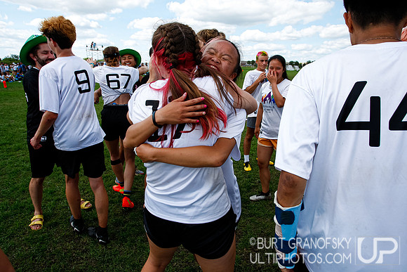 USA Ultimate YCC 2022 -- U20 Mixed Finals Action