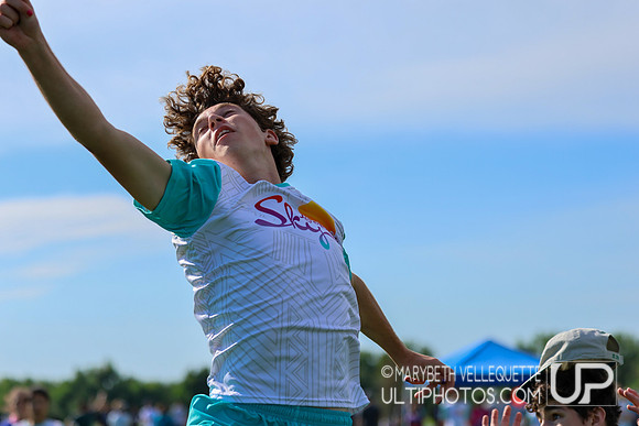 Saturday action at the USA Ultimate Youth Club Championships in
