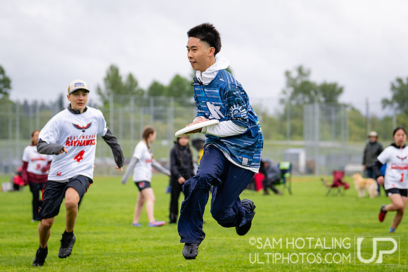 Pool play round II at DiscNW Spring Reign
