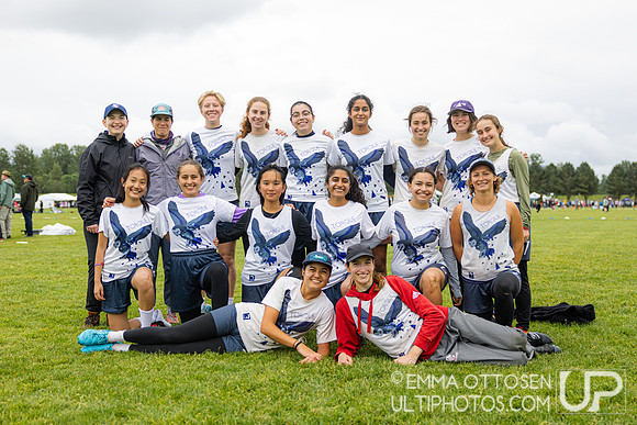 Rice Torque Team Photo - USAU D-III College Championships