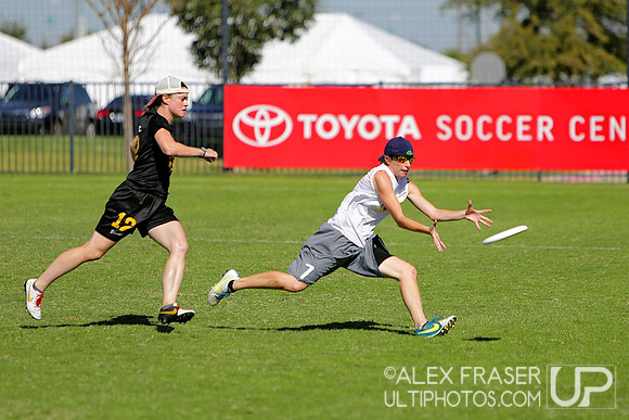 Friday Placement - 2014 USAU National Championships