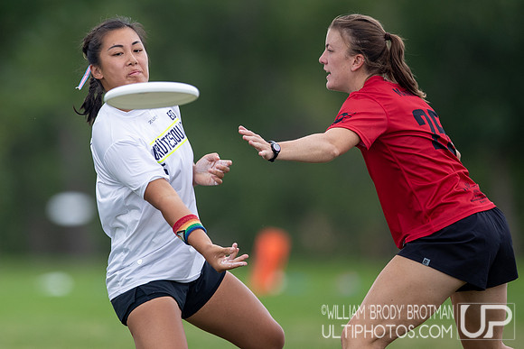 Day 2 of the USA Ultimate U.S. Open ICC Championships