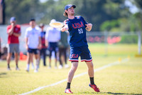 Men’s semifinals during World Ultimate Championships at Runaway Bay Precinct