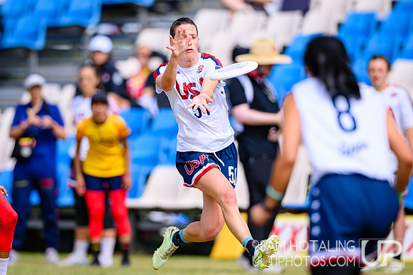 Women’s power-pools during World Ultimate Championships at Runaway Bay Sports Precinct