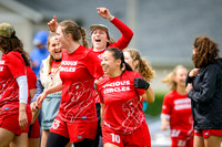 St. Olaf Vortex vs Wesleyan Vicious Circles in quarterfinals at USAU D-III College Championships