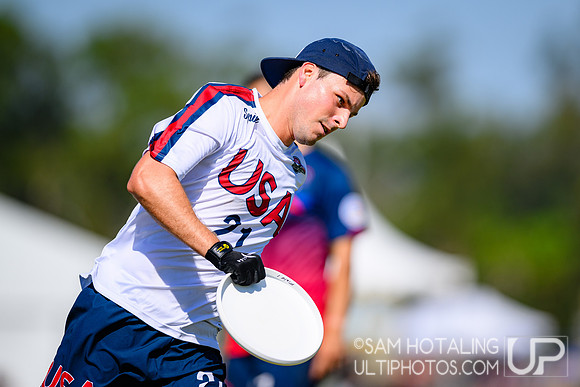 Men’s pool play during World Ultimate Championships at Runaway Bay Sports Precinct