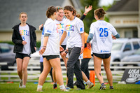 St. Olaf Vortex vs Wesleyan Vicious Circles in quarterfinals at USAU D-III College Championships