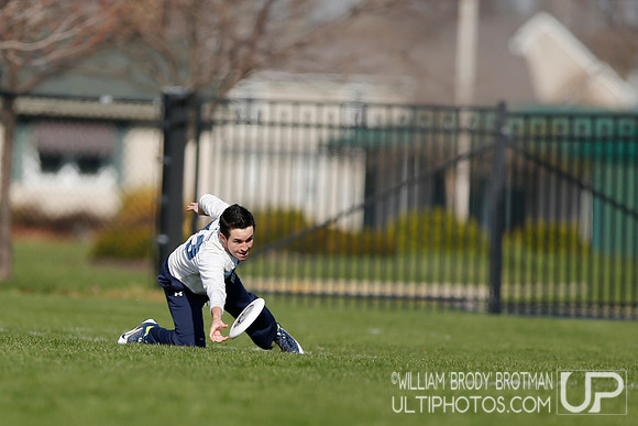 Saturday Action - USA Ultimate 2014 College Division I Ohio Valley Regional Tournament