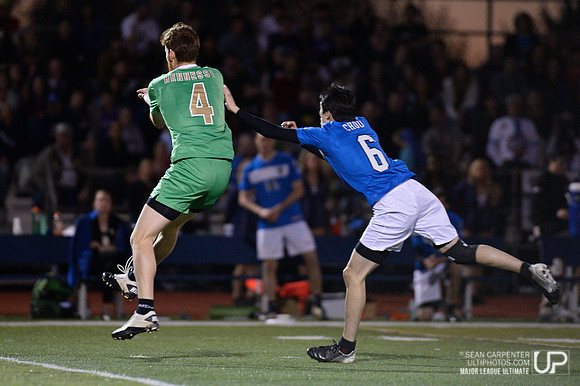MLU Spinners vs. Rumble